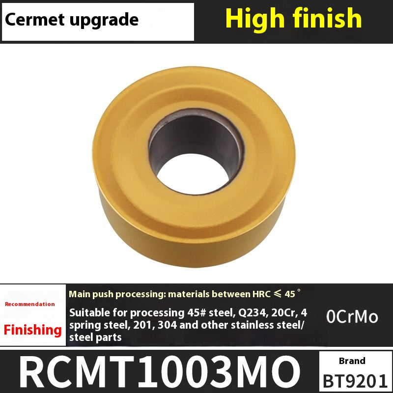 6009 CNC milling inserts RPMW carbide R5 machining center R4 milling machine R6 milling inserts RPMT round cutter grain cutting tools Shandong Denso Pricision Tools Co.,Ltd.